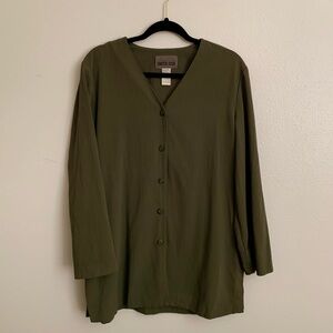 Vintage Limited Issue Olive Green Smock